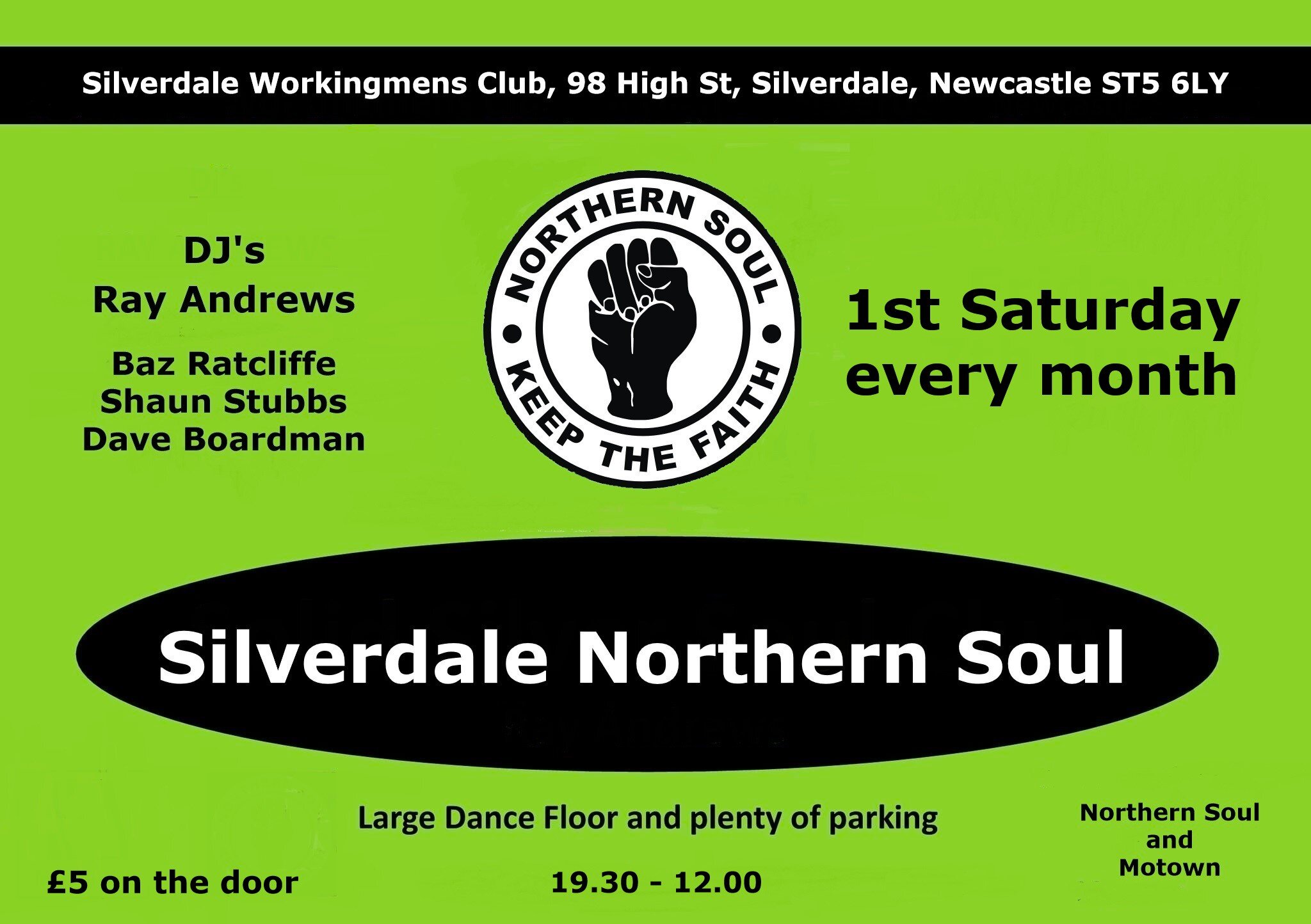 Silverdale Soul Club Silverdale Staffs