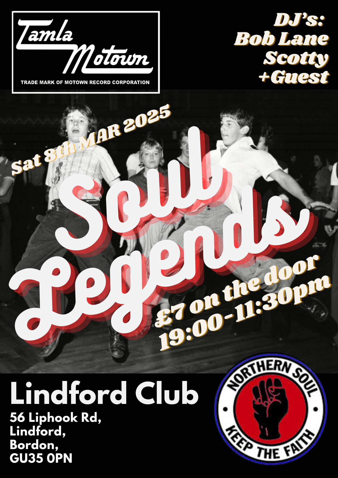 Soul Legendslindford Northern Motown  Soul Night