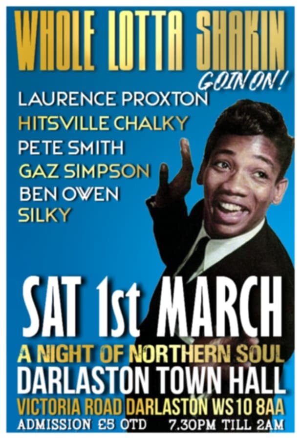 Saturday 1st March 2025     Darlo Town Hall
