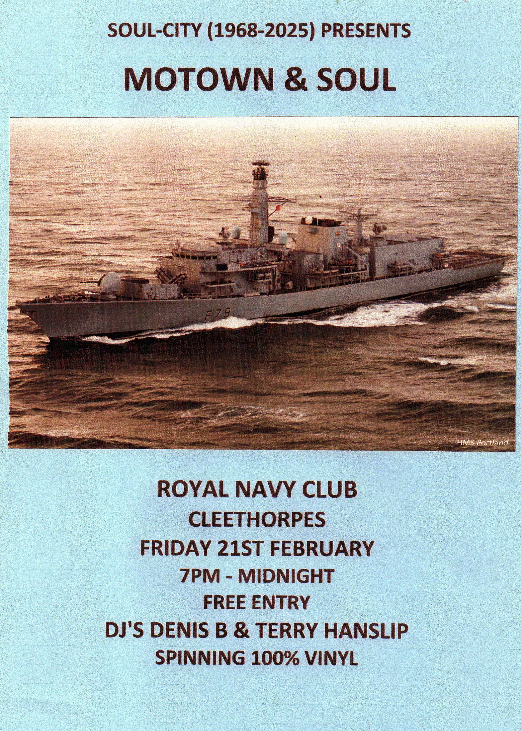 Cleethorpes Navy Club With Soulcity