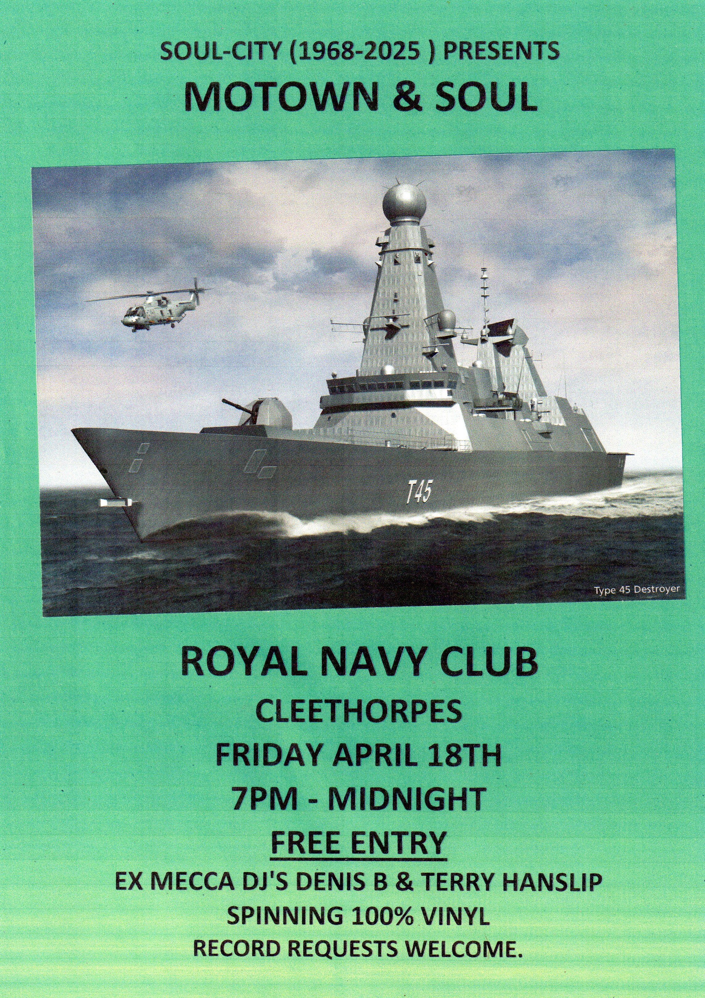 Cleethorpes Navy Club With Soulcity