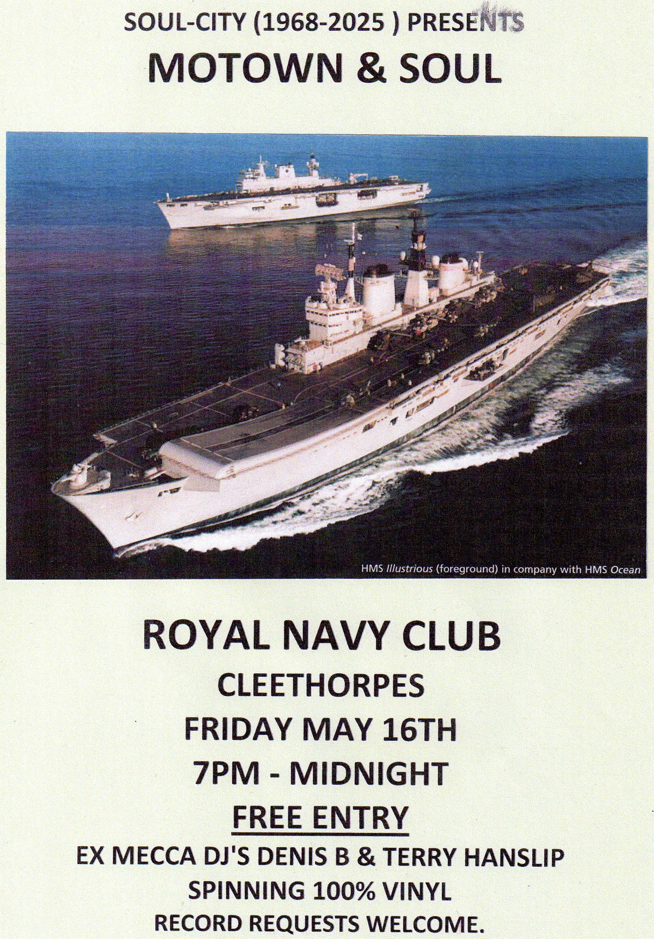Cleethorpes Navy Club With Soulcity