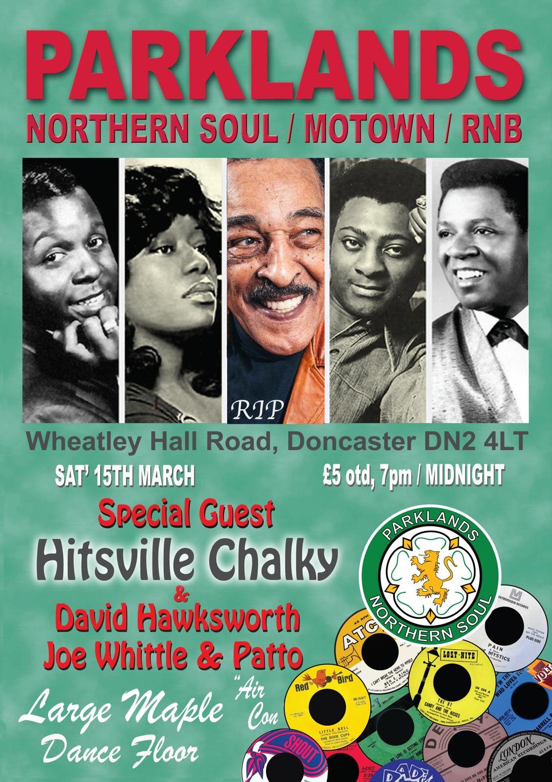 Parklands Social Club Northern Soul