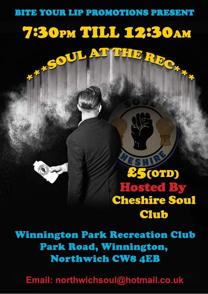 Last Soul At The Rec Cheshire Soul Club