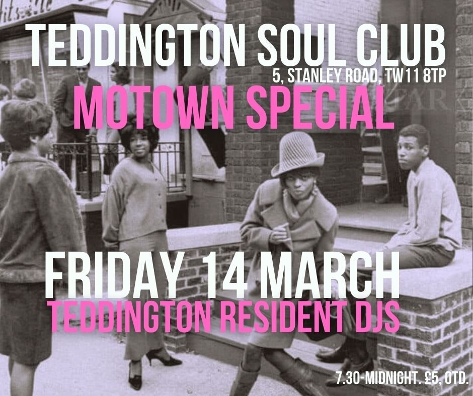 Teddington Soul Club  Motown Special