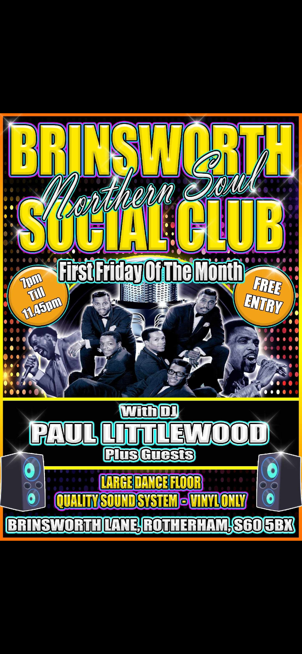 Brinsworth Social Club Northern Soul Quality Motown