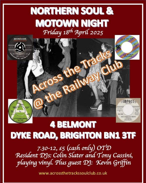 Across The Tracks  The Railway Club Brighton