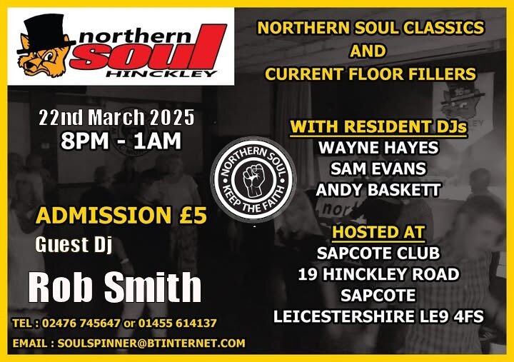 Hinckley Northern Soul Reunion 2025