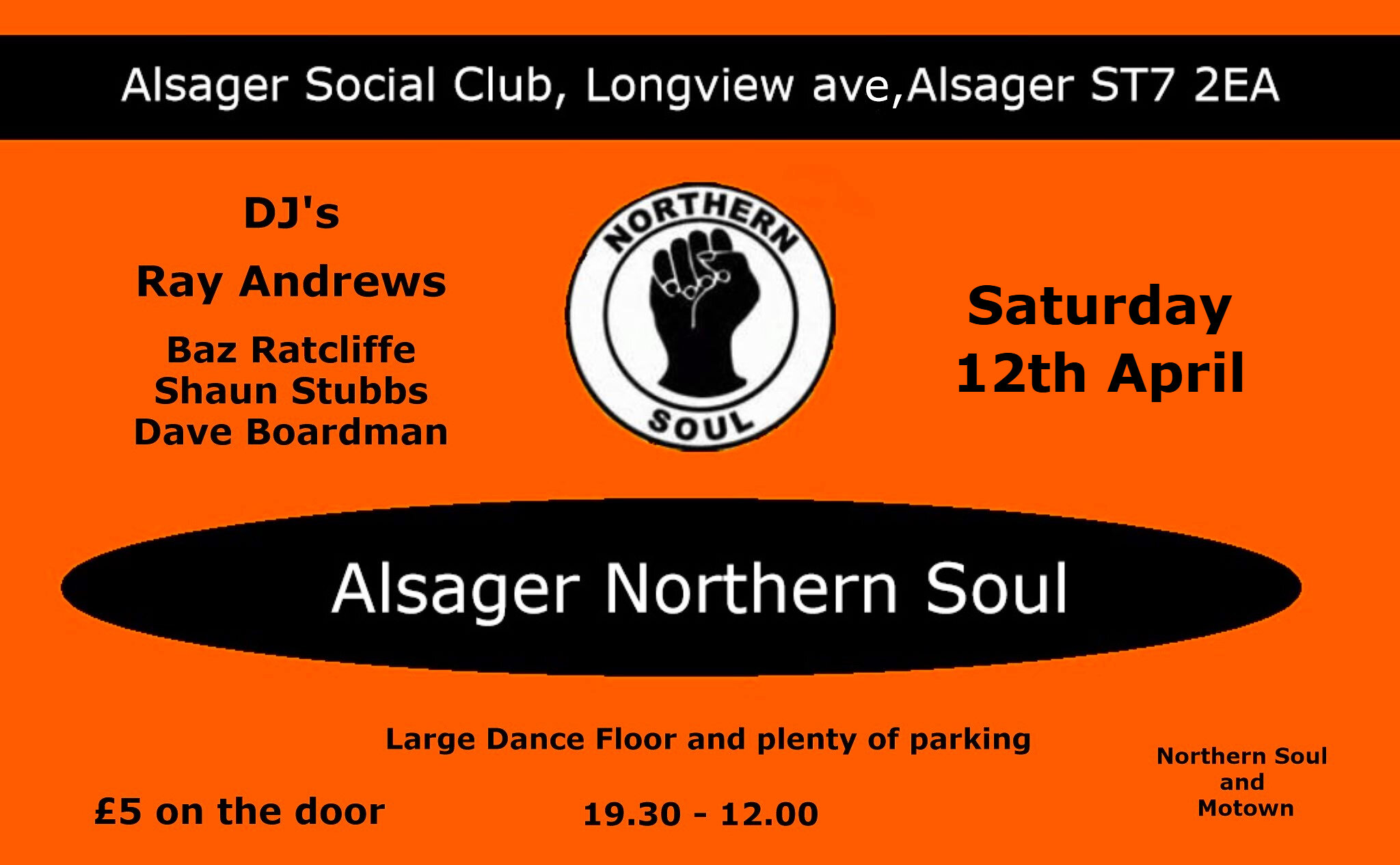 Alsager Soul Club Stoke On Trent