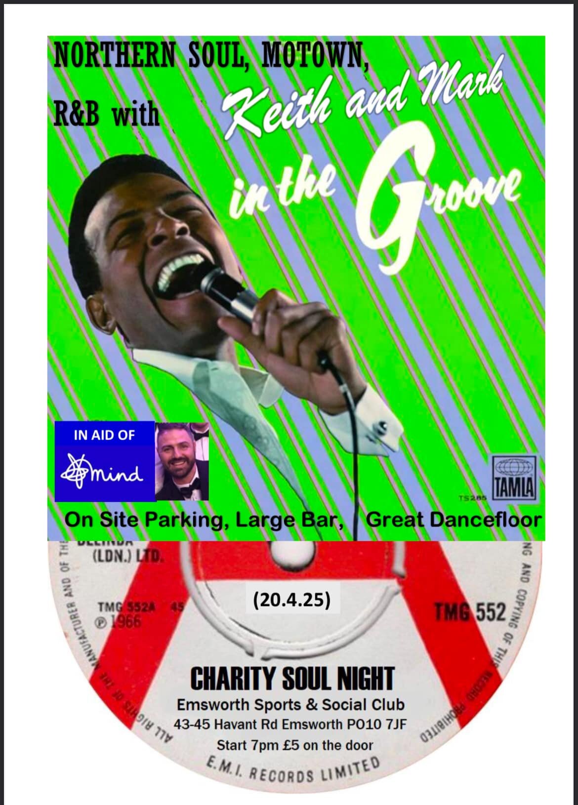 Portsmouth Emsworth Charity Soul Night