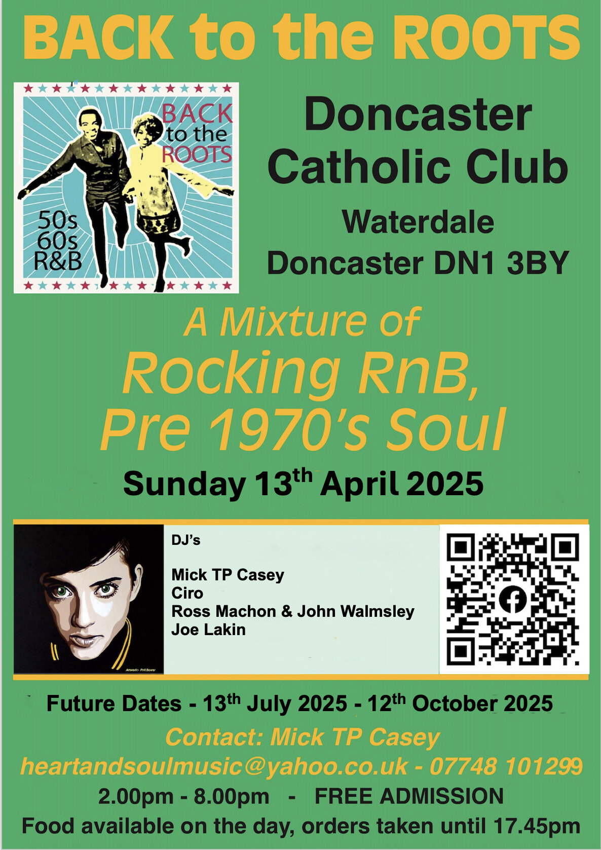 Doncaster  Back To The Roots  Rnb  Early Club Soul