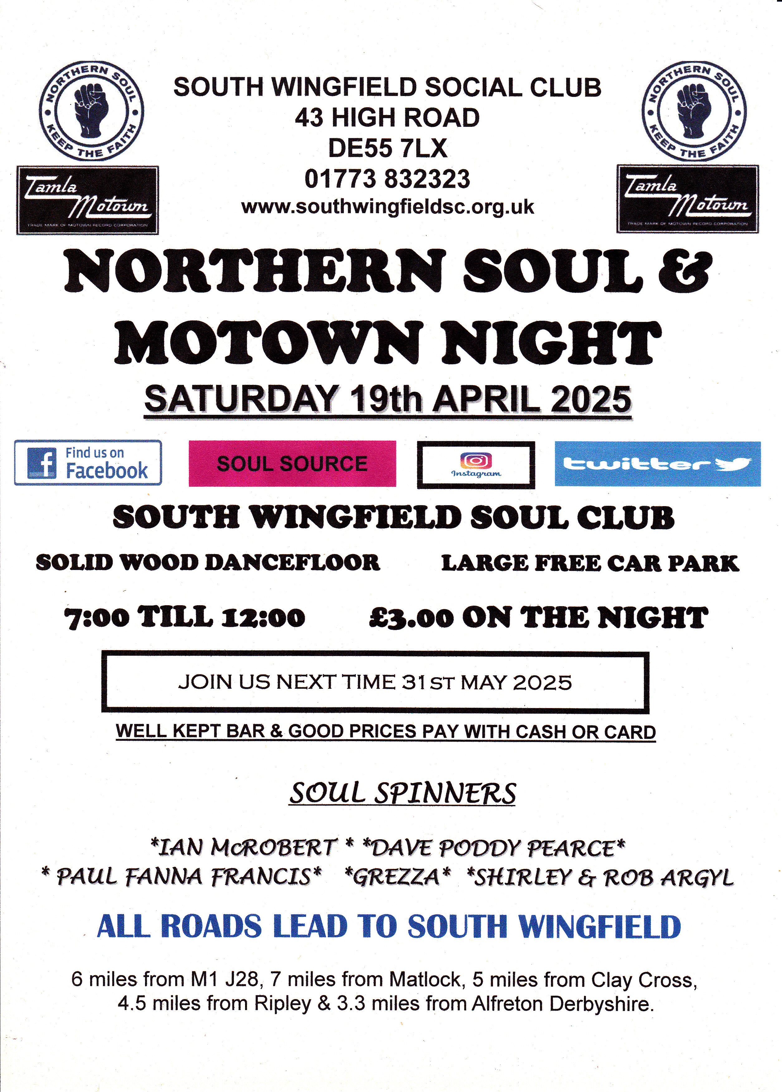 South Wingfield Northern Soul