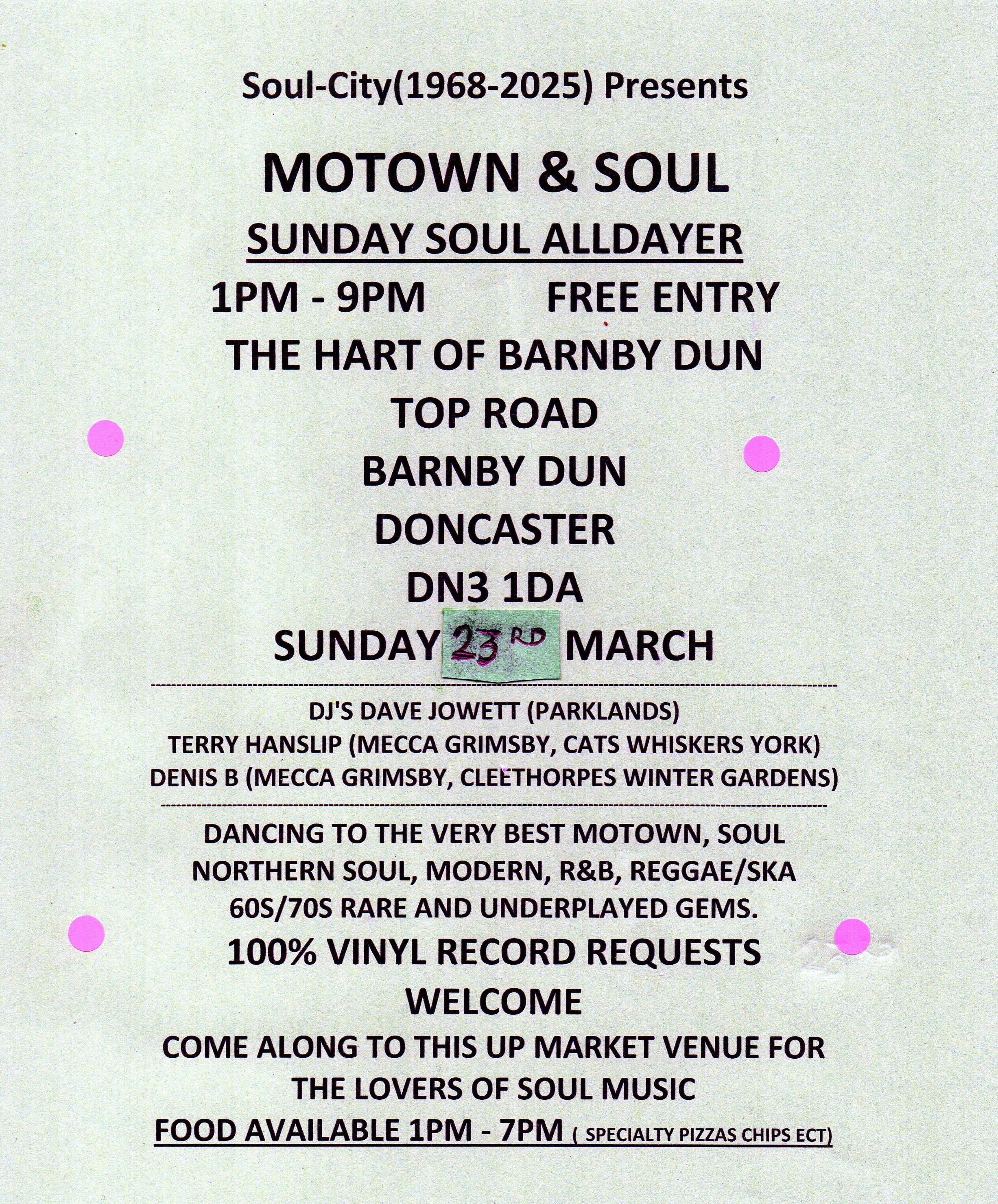 Doncaster  Barnby Dun   The Hart  With Soulcity