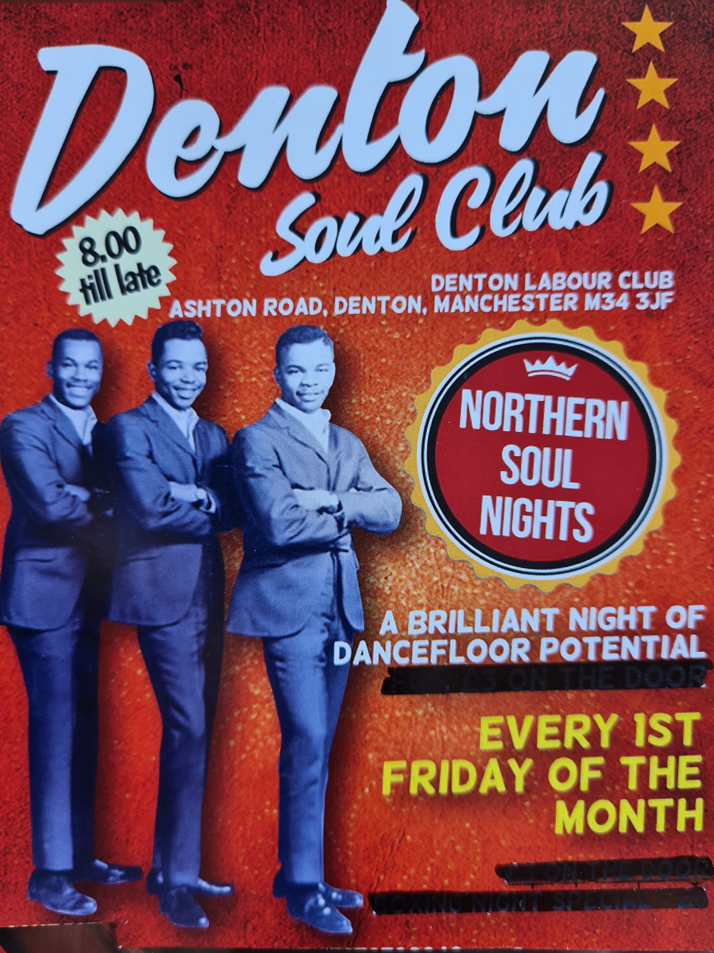 Denton Soul Club Northern Soul