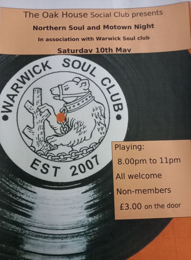 Warwick Soul Night