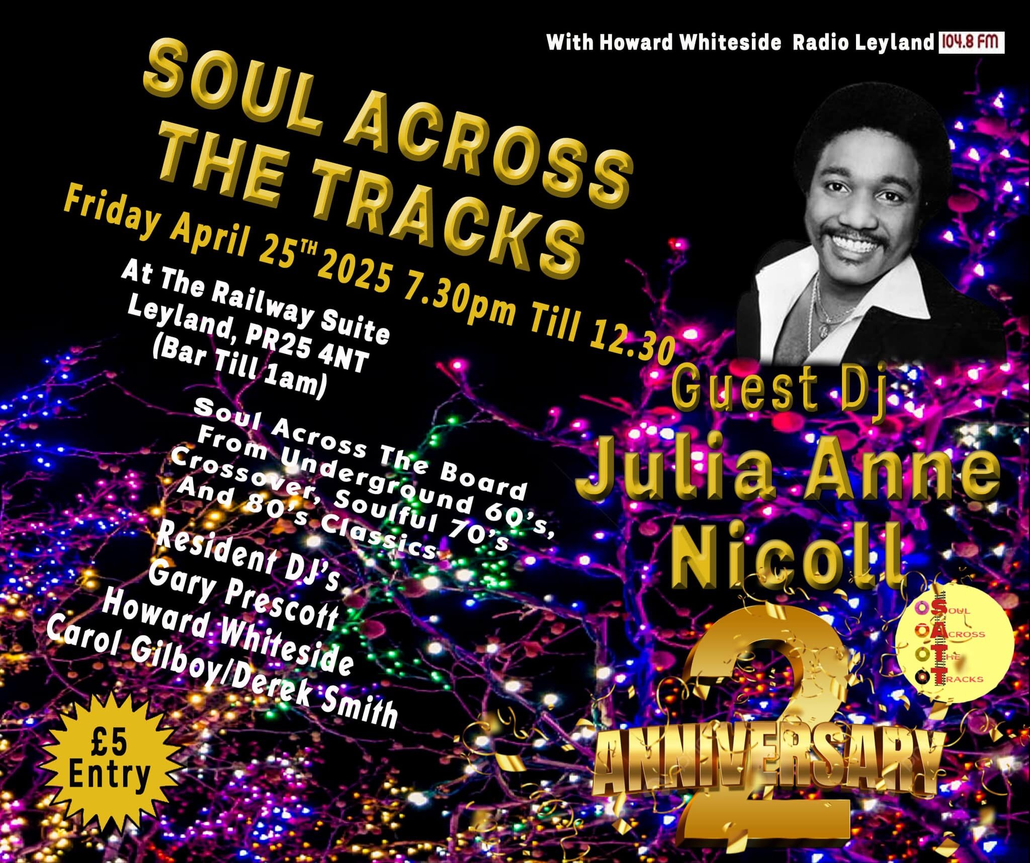 Satt Soul Across The Tracks 2nd Anniversary  Night Music Eve