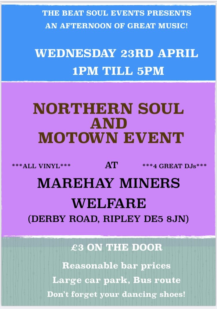 Marehay Northern Soul And Motown Afternoon
