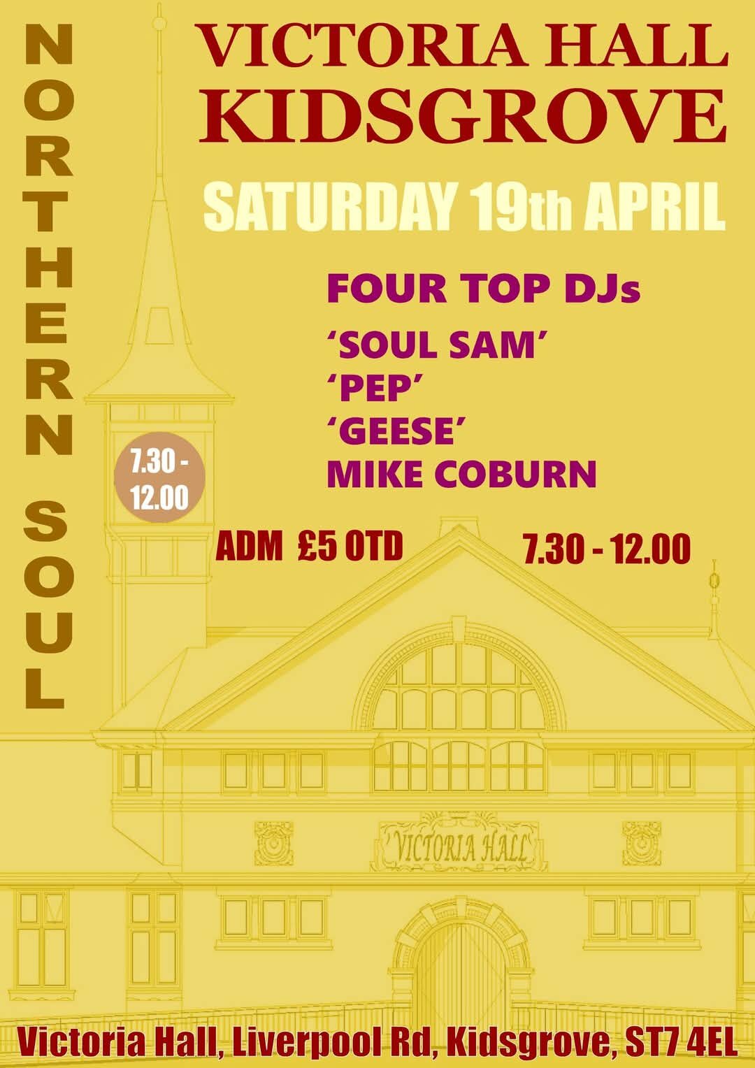 Kidsgrove Northern Soul Night