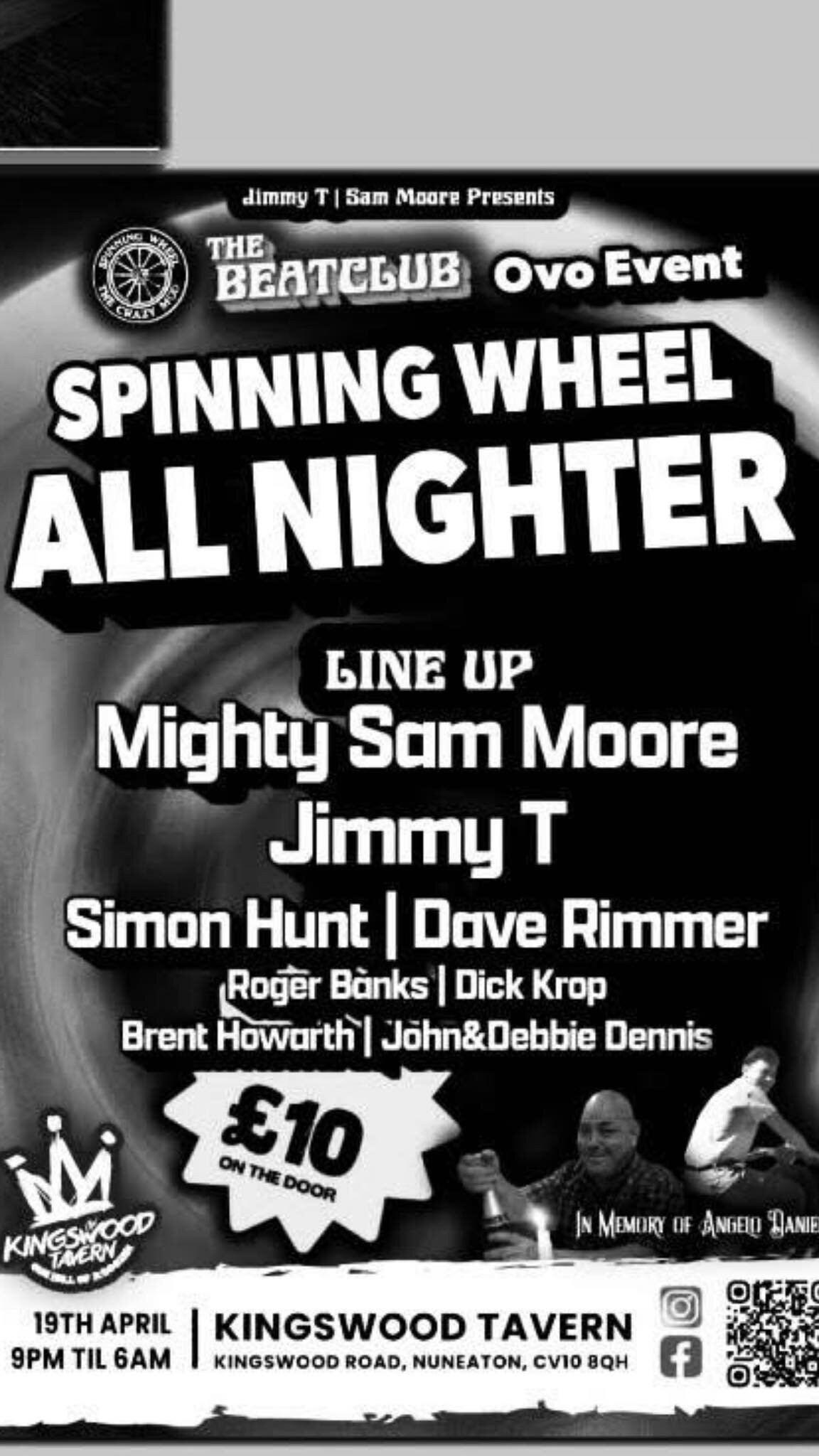 Spinning Wheel Allnighter