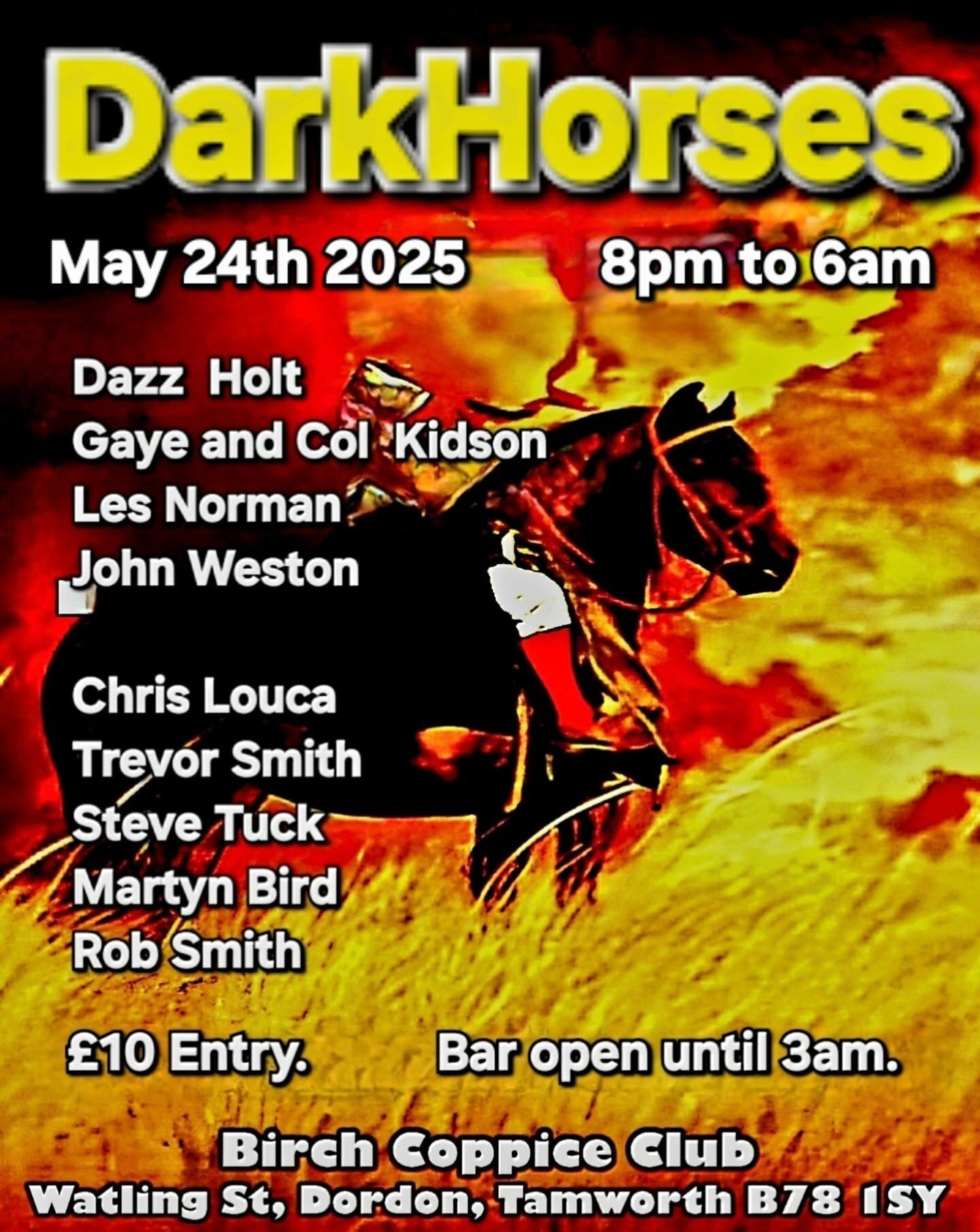 Dark Horses Niter  Dordon Tamworth