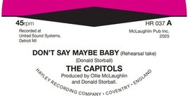 New 45 - The Capitols - Hayley Records - Out Now image