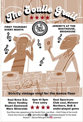 Soul Brew at Jeremy's, Brighouse