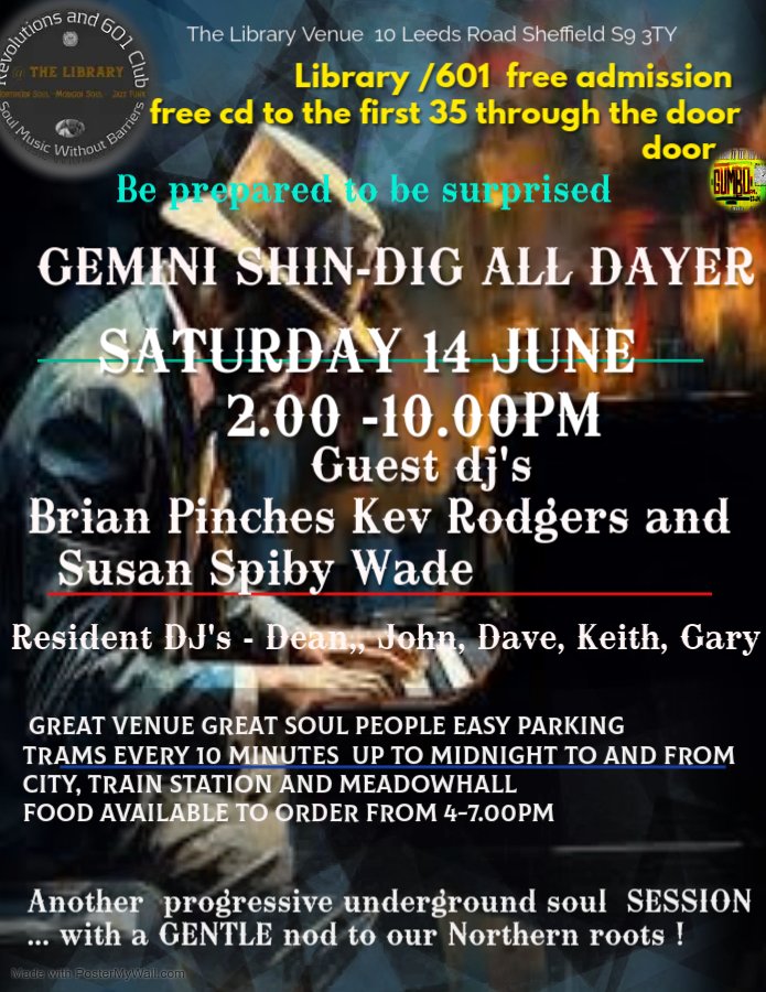 Revolutions601thelibrary  All Dayer  Free Admission
