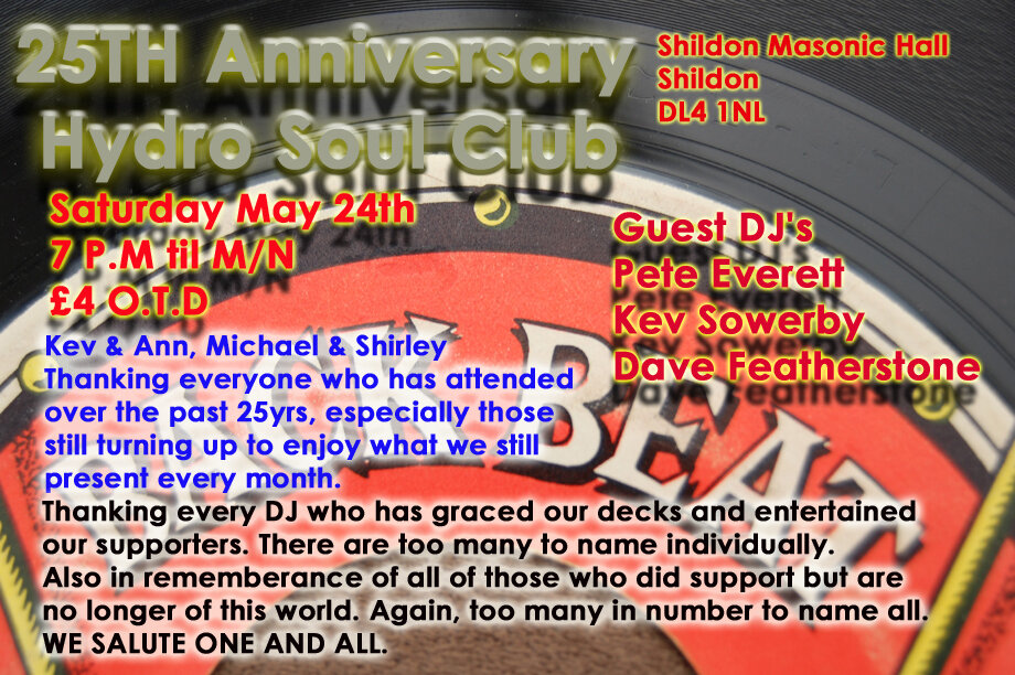 Hydro Soul Club  Northern Event