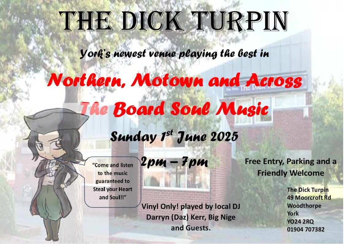 Soul At The Dick Turpin Woodthorpe York