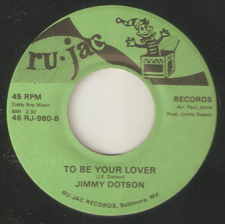 JImmy Dotson To Be Your Lover.jpg