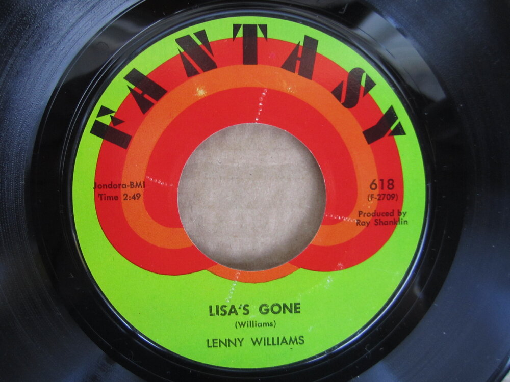 Lenny Williams - lisa's gone FANTASY.JPG