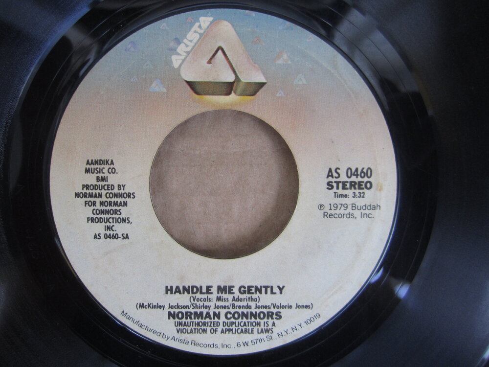 Norman Connors - handle me gently ARISTA.JPG