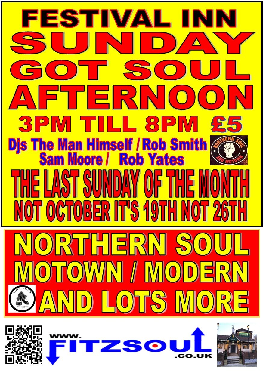 Sundays Got Soul Northern Soul  Motown Event