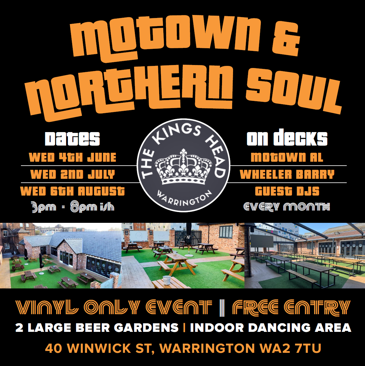 Kings Head Warrington  Summer Soul