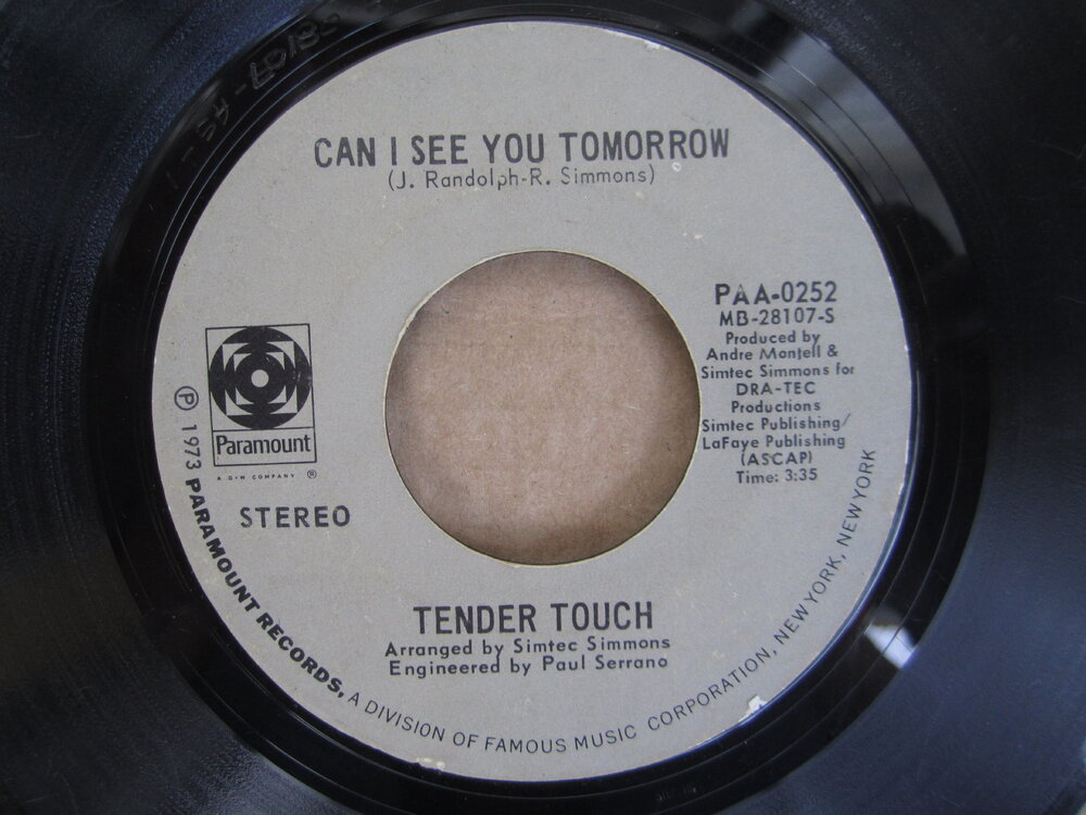 Tender Touch - can i see you tomorrow PARAMOUNT.JPG
