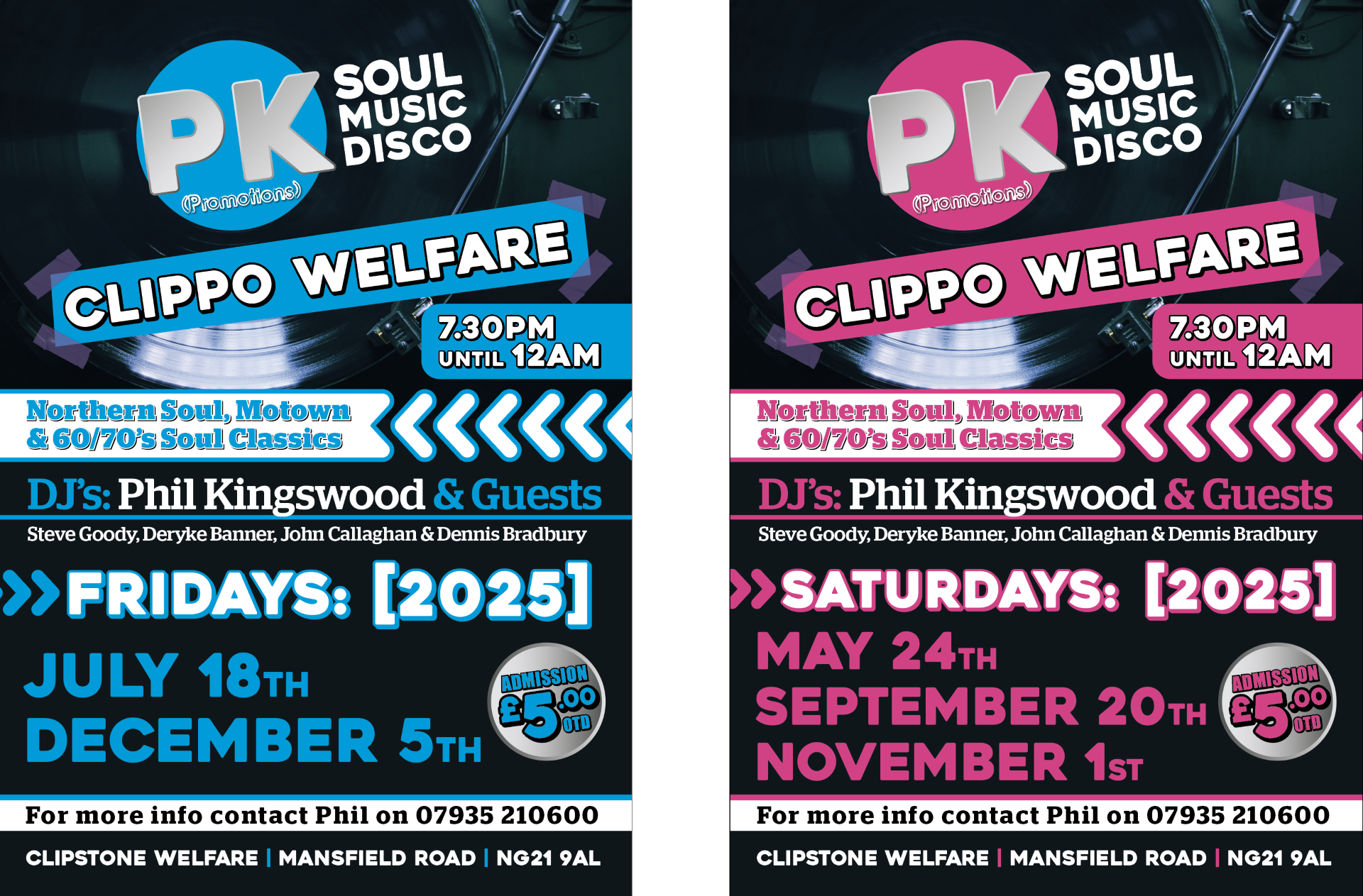 Clipstone Welfare Northern Soul Motown  Soul Classics