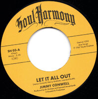 cover Jimmy Conwell - The Exits - Let It All Out / I'm So Glad - Soul Harmony SH 03