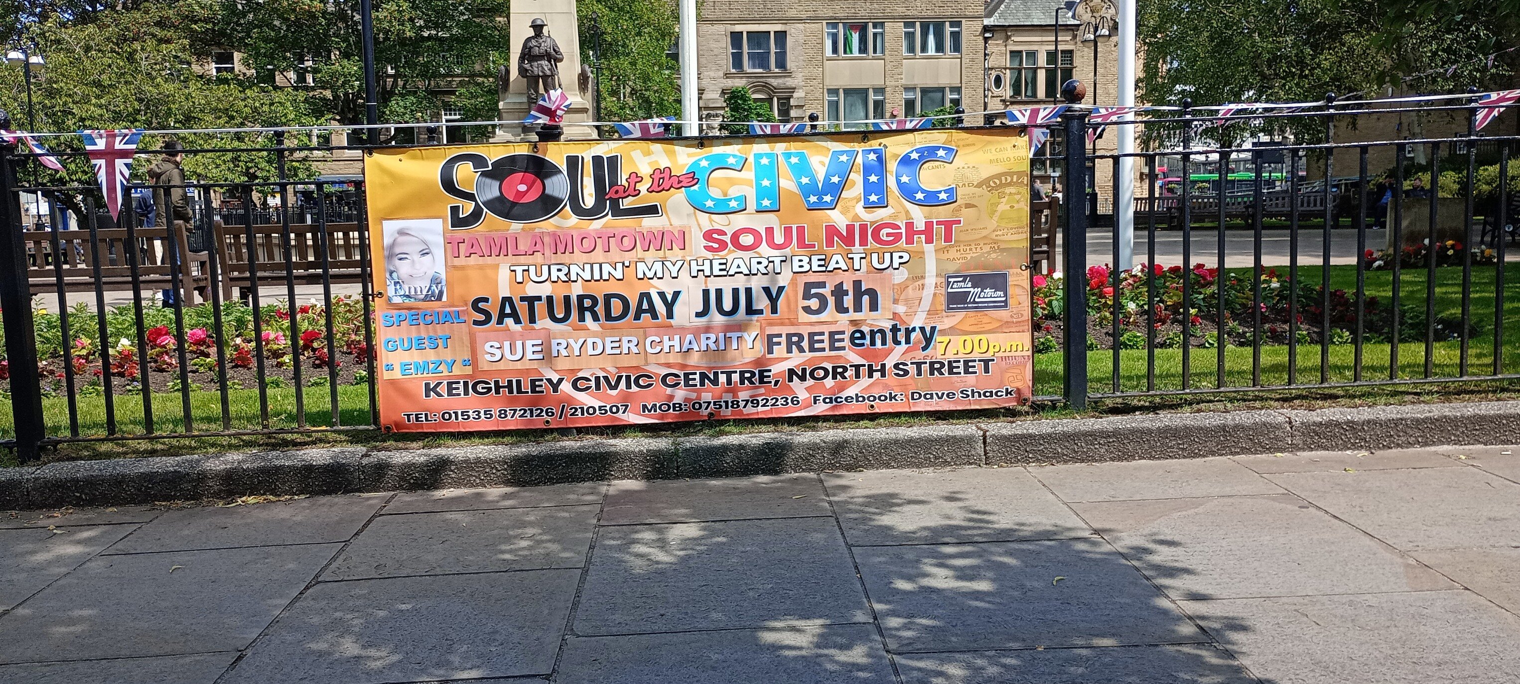 Bronte Soul Sounds Sue Ryder Charity Night