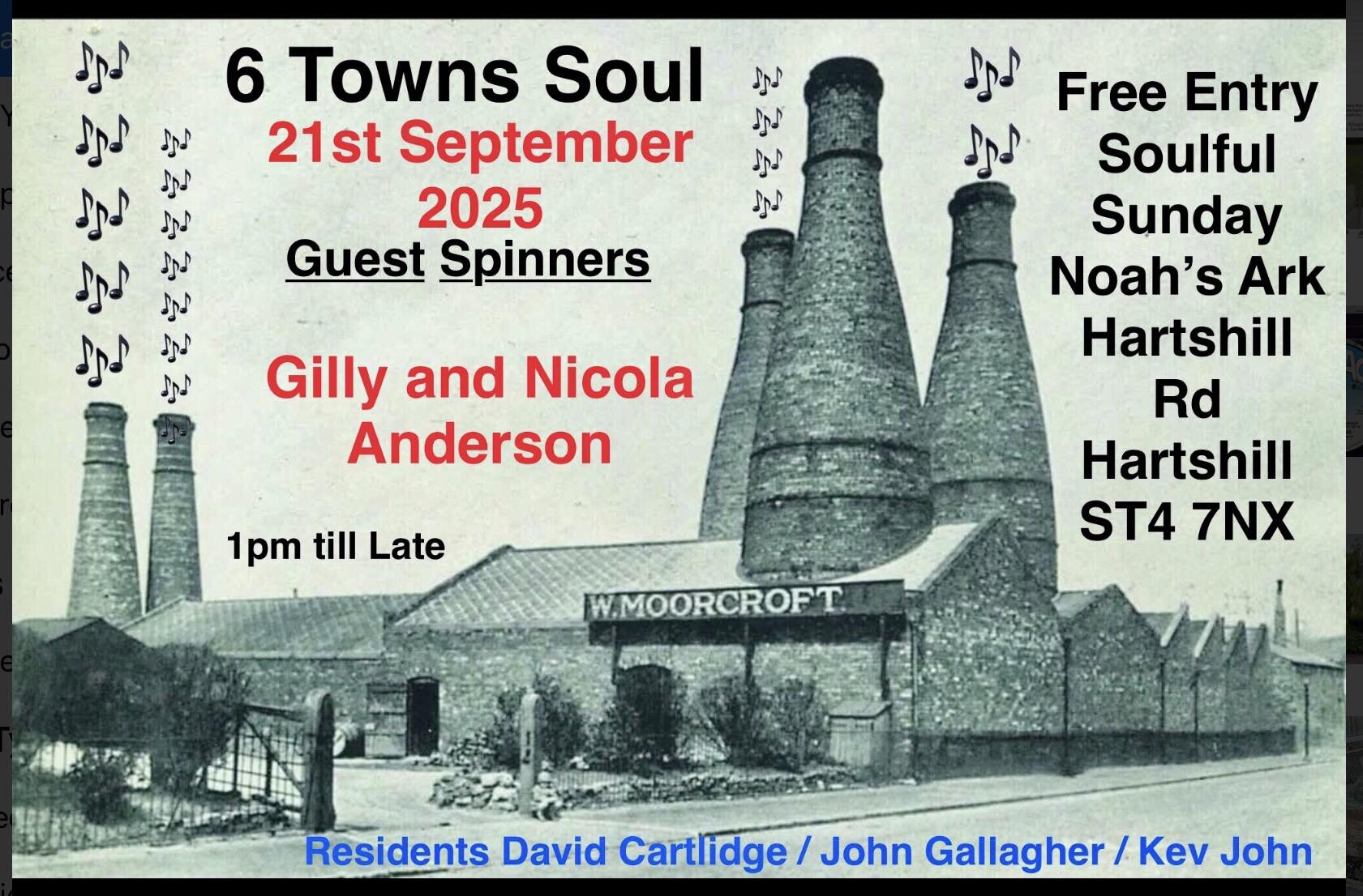 6 Towns Soul  The Noahs Ark