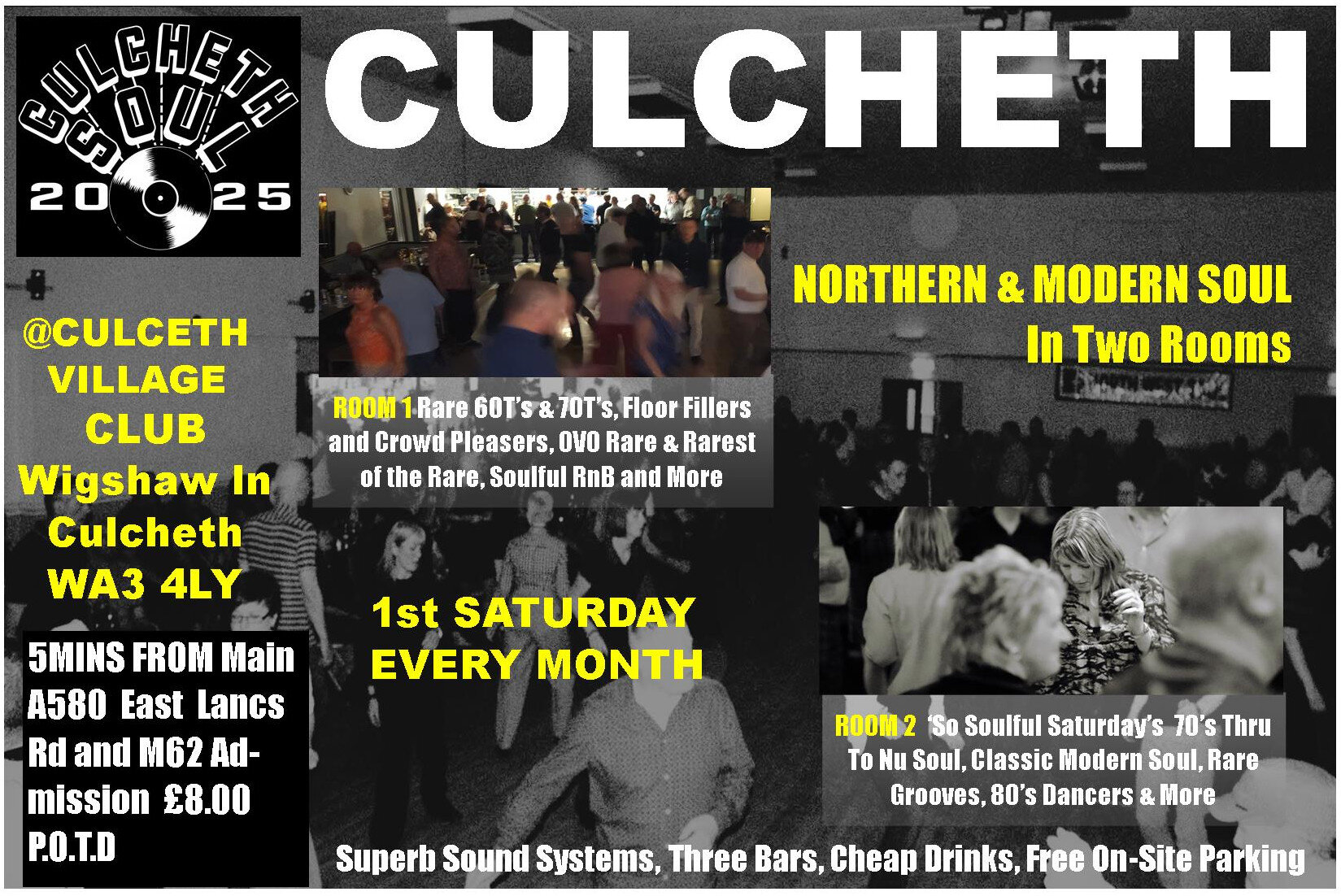 Culcheth Two Room Soul Night W Tim Ashibende