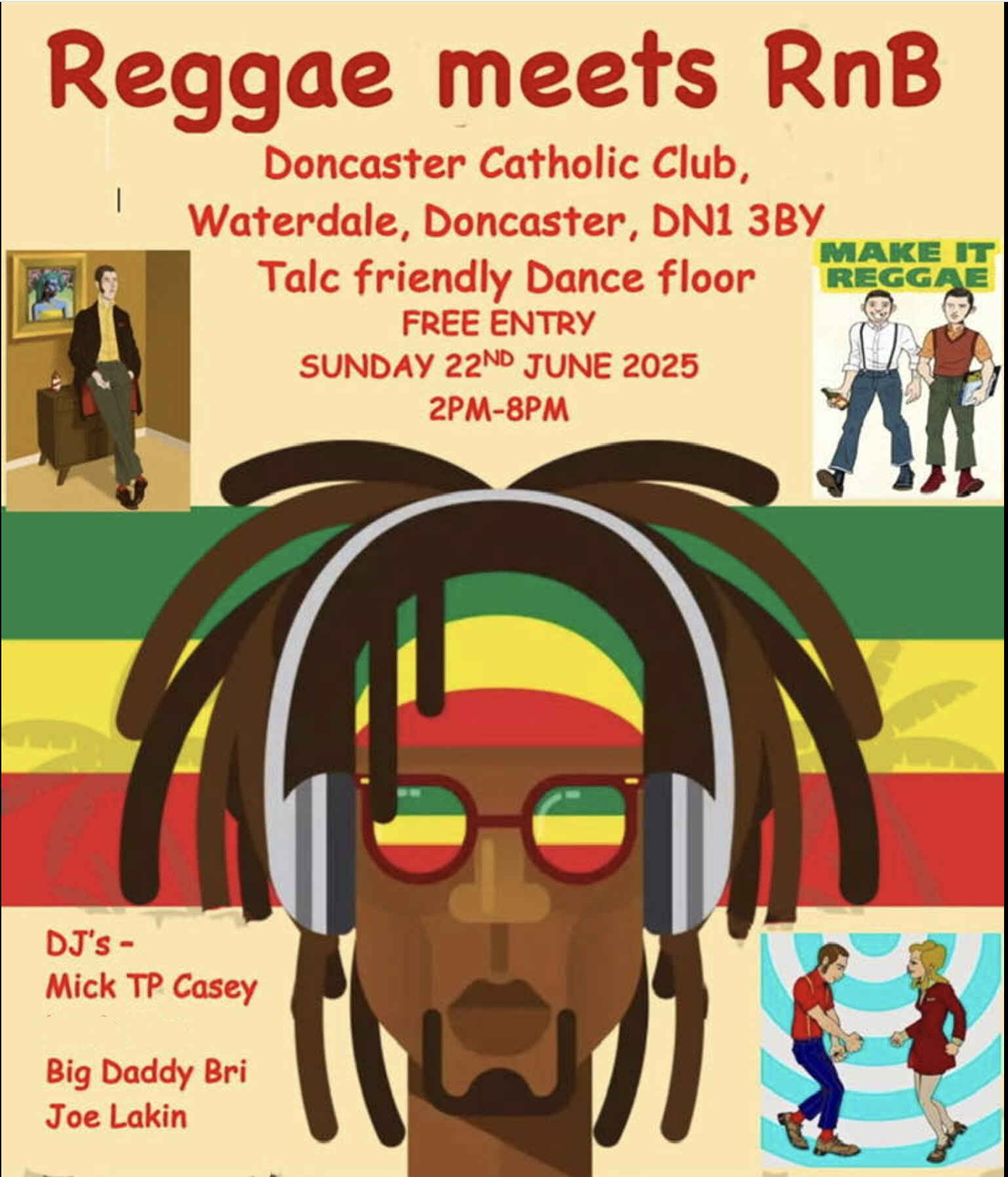 Doncaster  Reggae Meets Rnb And Early Club Soul
