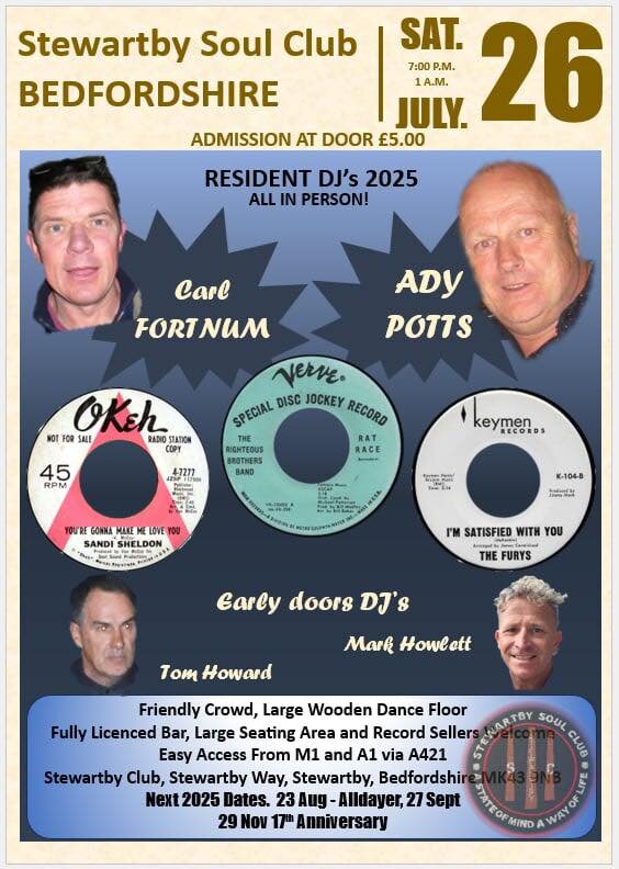 Stewartby Soul Night Nr Bedford  Stewartby Beds