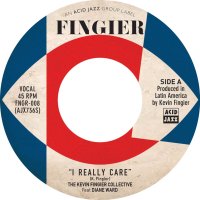 cover Kevin Fingier Collective - I Really Care / The Great Akerman - Acid Jazz