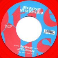Rare Pleasure - Let Me Down Easy - South Street - Red Vinyl cover