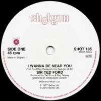 cover Sir Ted Ford - I Wanna Be Near You / Disco Music - Shotgun Records