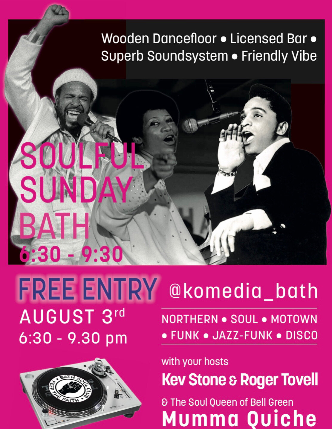 Soulful Sunday Komedia Bath