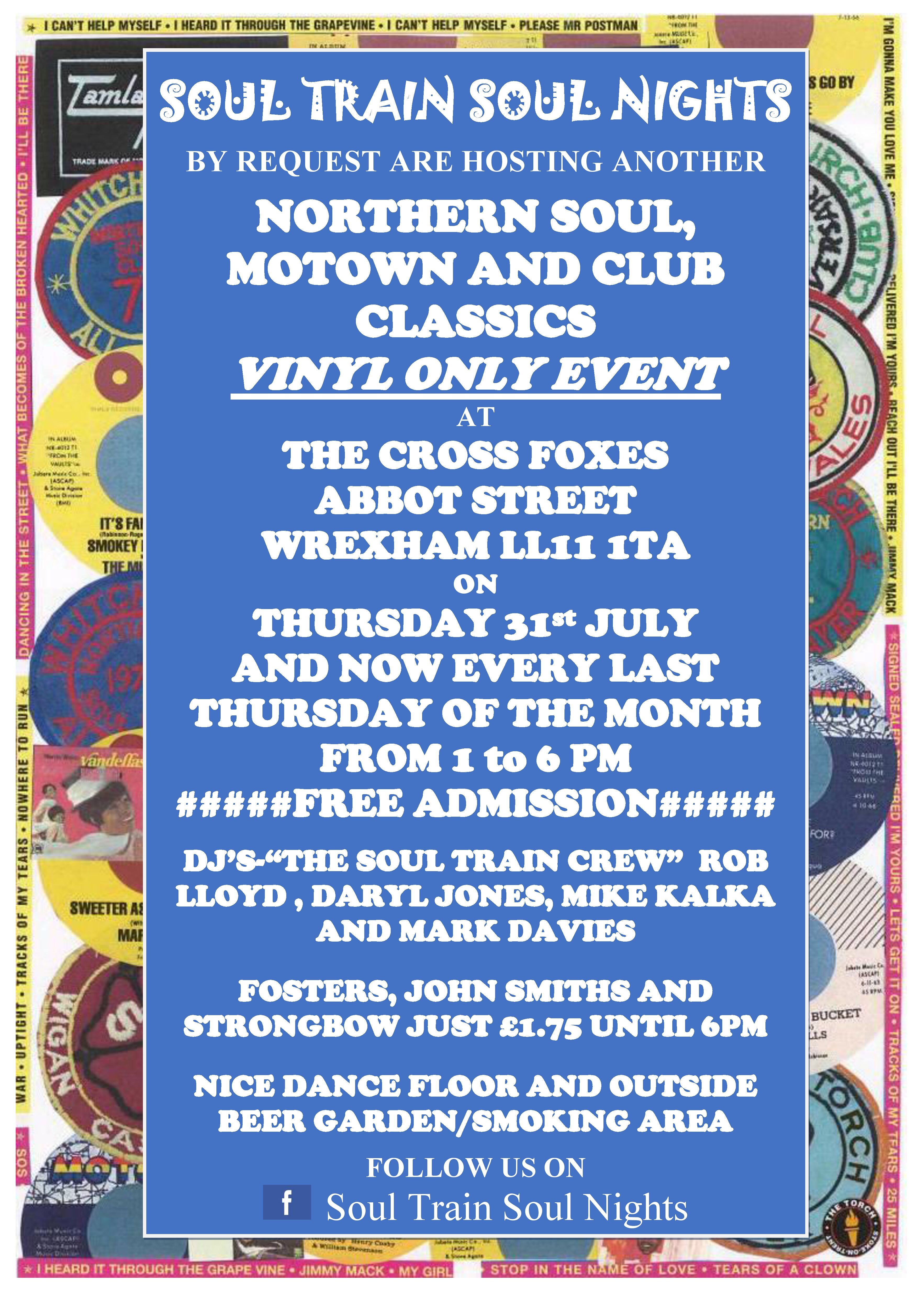 Wrexham Cross Foxes Free Admission