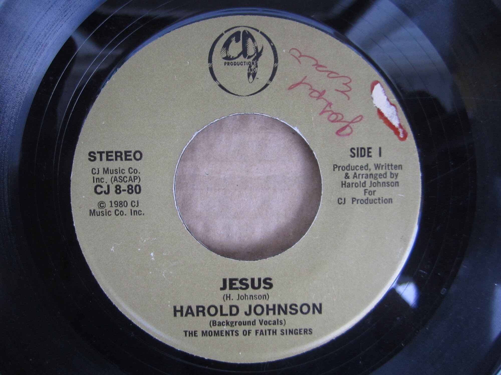 Harold Johnson - jesus CJ PRODUCTIONS INC..JPG