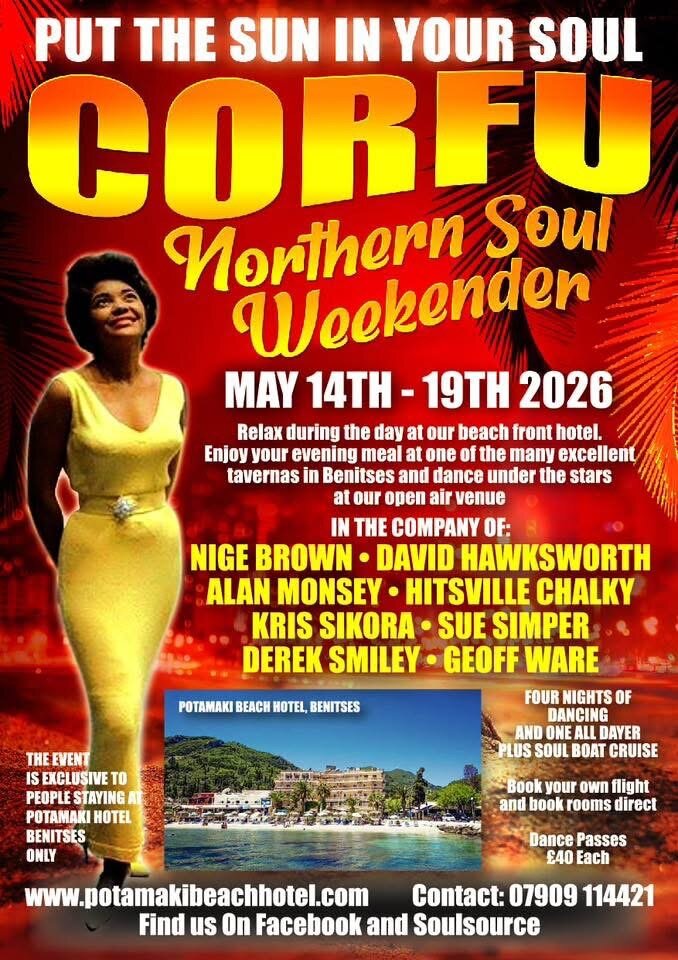 Sun In Your Soul  Northern Soul Weekender Corfu