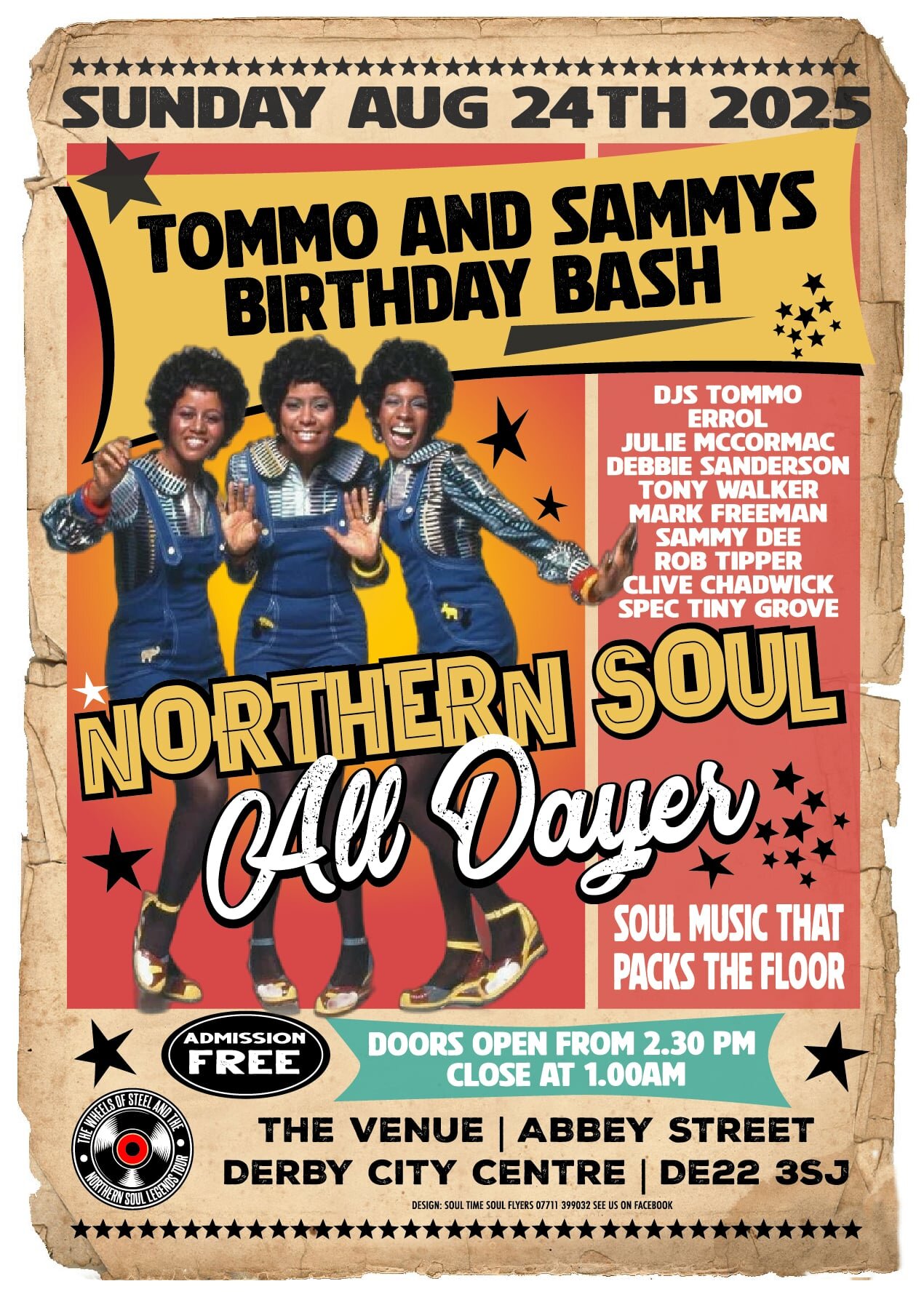 The Wheels Of Steel And The Northern Soul Legends Tour